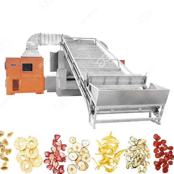 Continuous Conveyor Mesh Belt Dryer For Dried Fruits