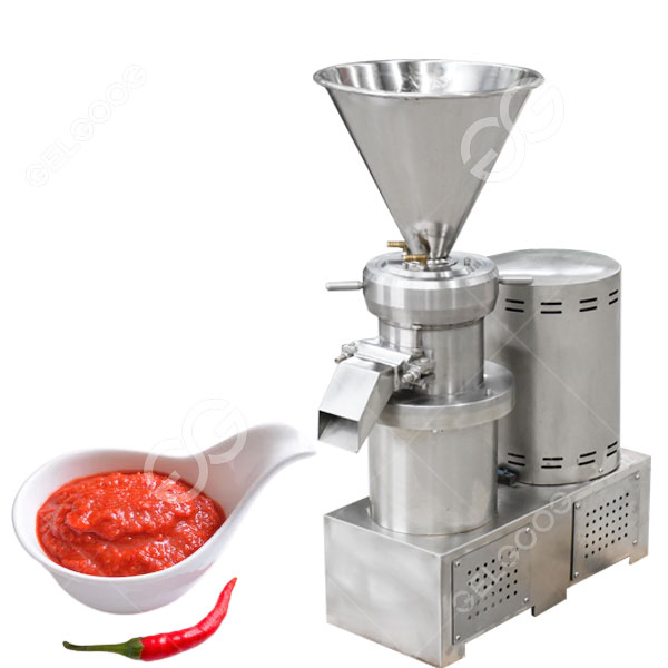Stainless Steel Red Chili Sauce Grinding Making Machine