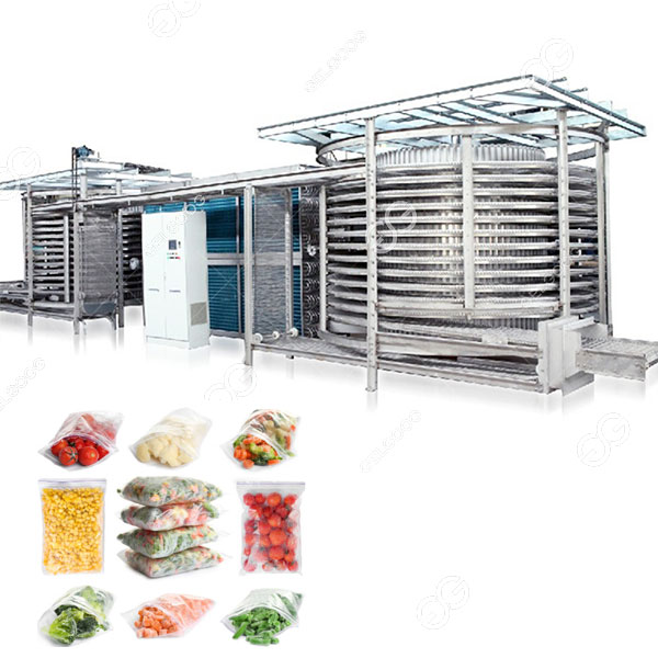 IQF Spiral Freezer For Sale-Support Customization