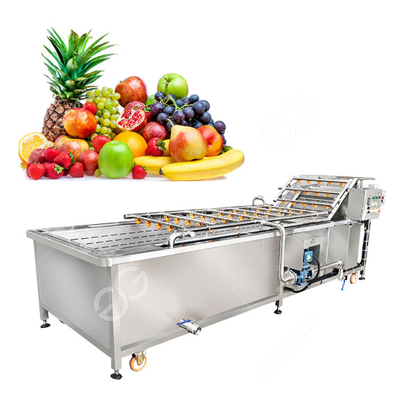 Commercial Fruit Air Bubble Washing Machine