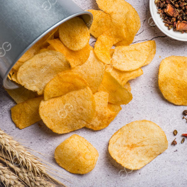 Natural Potato Chips Production Line Plant For Sale