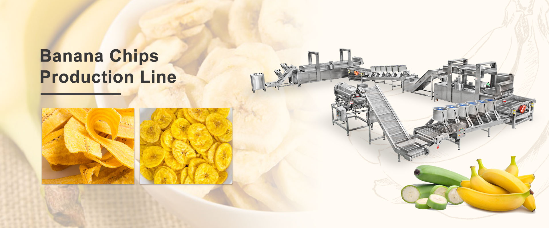 Banana Chips Processing Machinery