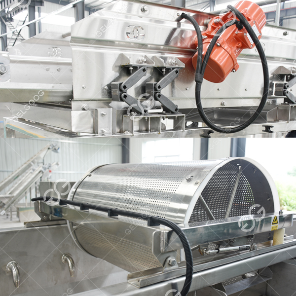 Prefabricated Vegetable Cleaning Artifact - Current Type Vegetable Cleaning Machine
