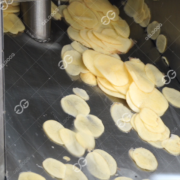 Working Principle of Potato Chip Slicer